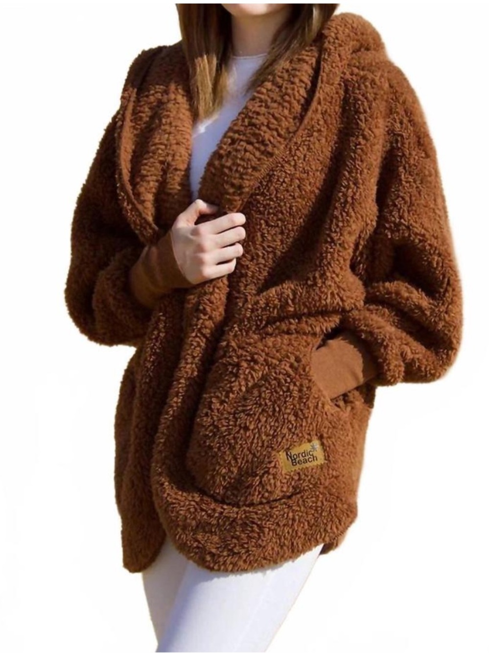 NORDIC BEACH body wrap in fall harvest